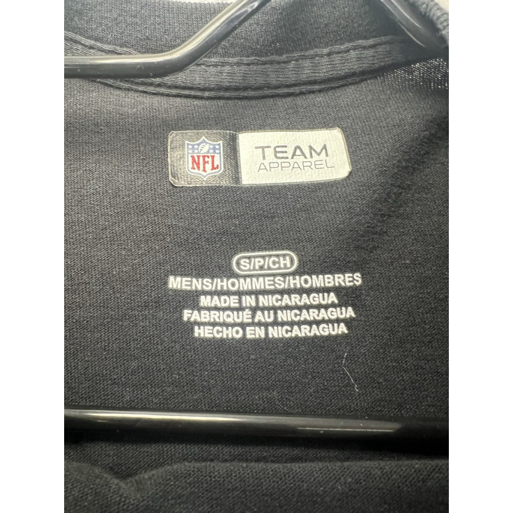 NFL Team Apparel New Orleans Saints Men’s Small Black/Gold Short Sleeve Shirt - Picture 7 of 10